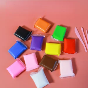 ชุดดินเหนียวเบาพิเศษสีโคลนเด็กปลอดภัยปลอดสารพิษ 12 สี