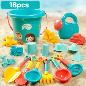 18PCS ของเล่นที่ตักทราย ชุดตักทราย ชุดเล่นทราย ของเล่นชายหาด